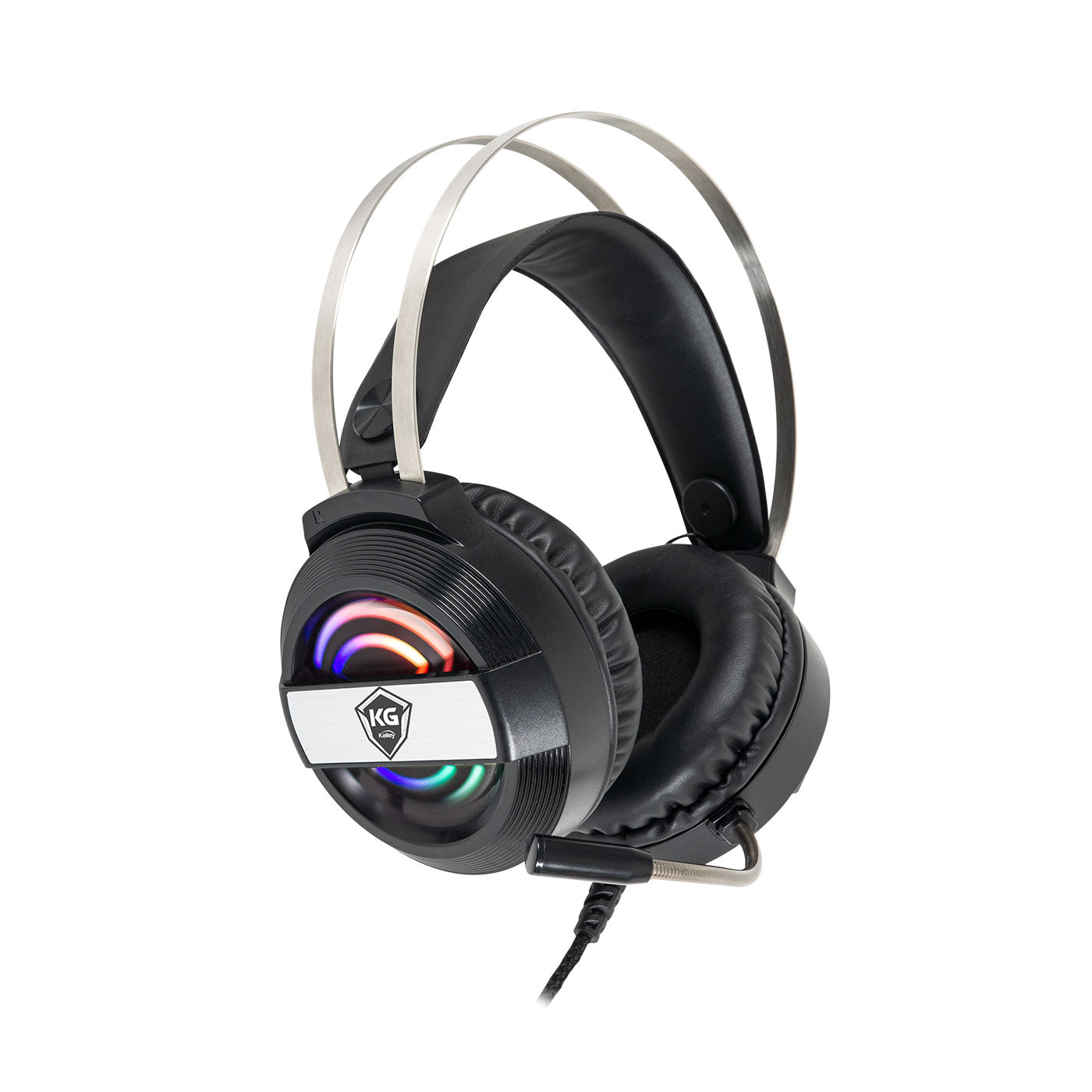Audífonos De Diadema Kalley Alámbricos Over Ear Gaming K-Kga1, Negros