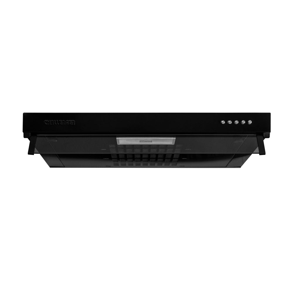 Campana Horizontal Negra 3 Velocidades 60 Cm CX 4300