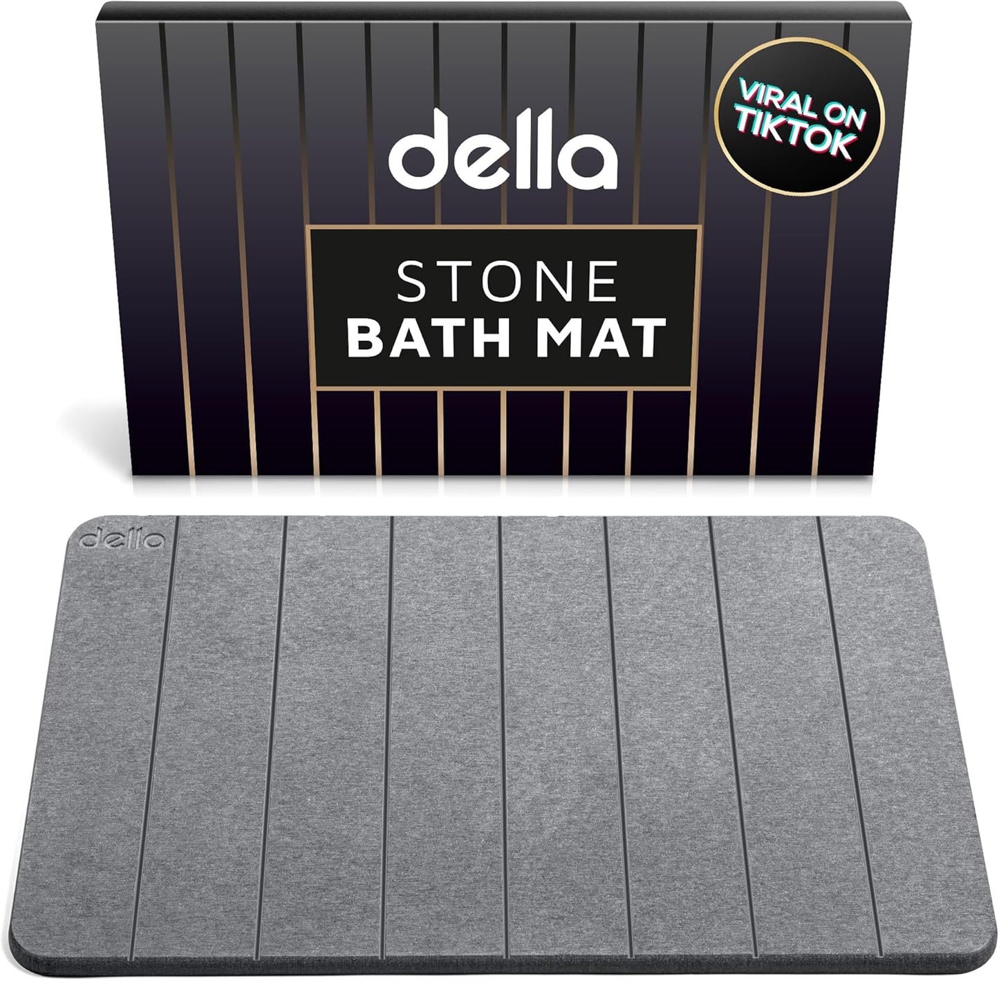 Tapete de baño de piedra de alta calidad, tapete de ducha súper absorbente de