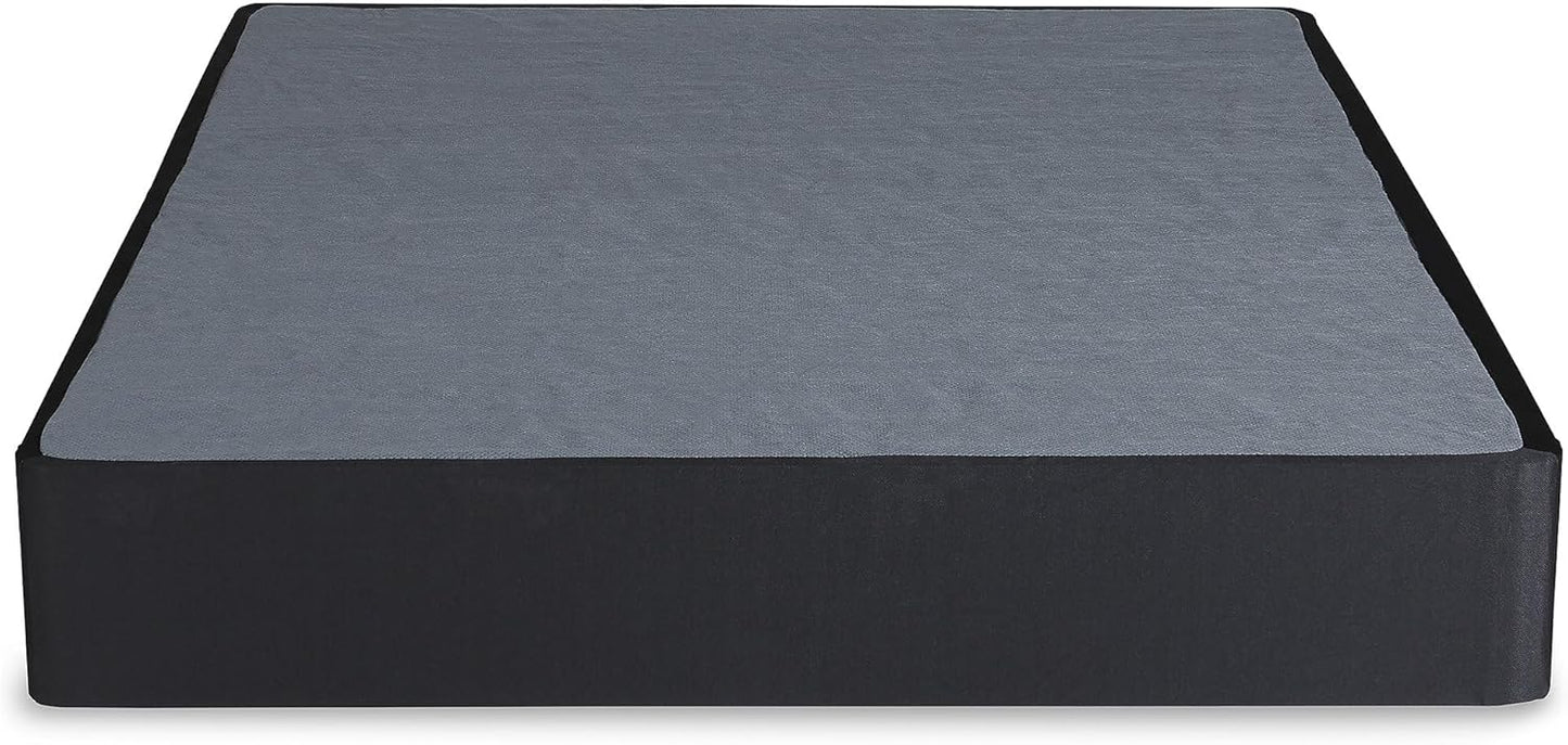 Signature Design by Somier de colchón de 10 pulgadas con base de metal, King,