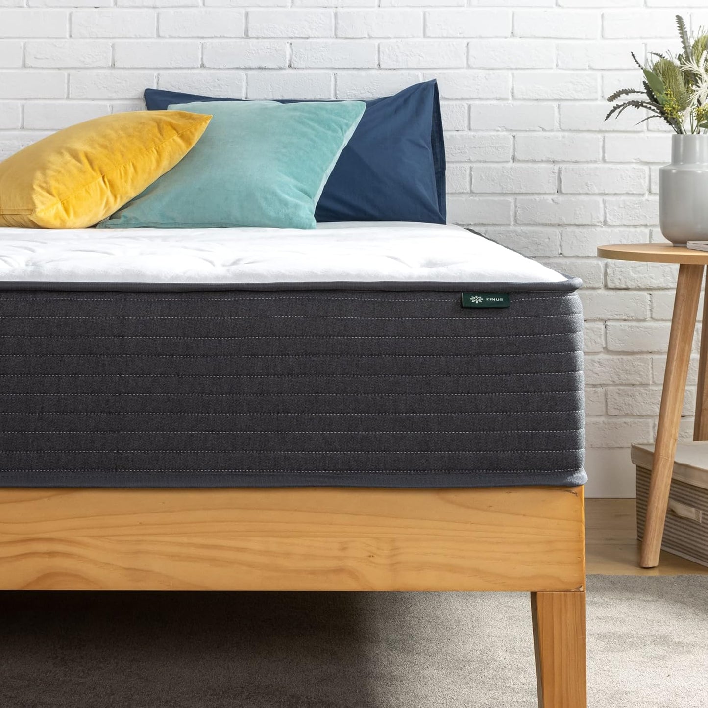 Colchón híbrido Comfort Essential de 10 pulgadas, soporte para aliviar la