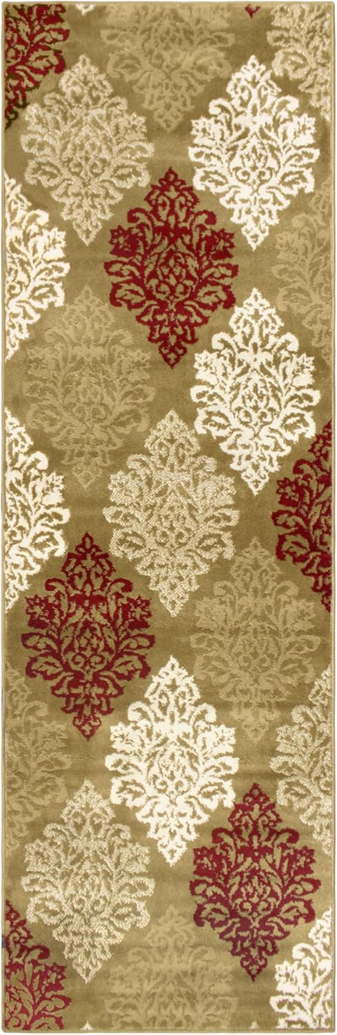 SUPERIOR 2.6x8RUG-DANVERS-BR 2'7" x 8', Marrón
