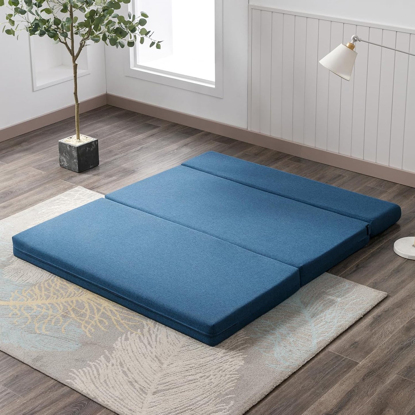 Sofá cama plegable, sofá cama plegable, cama de invitados, colchón de espuma