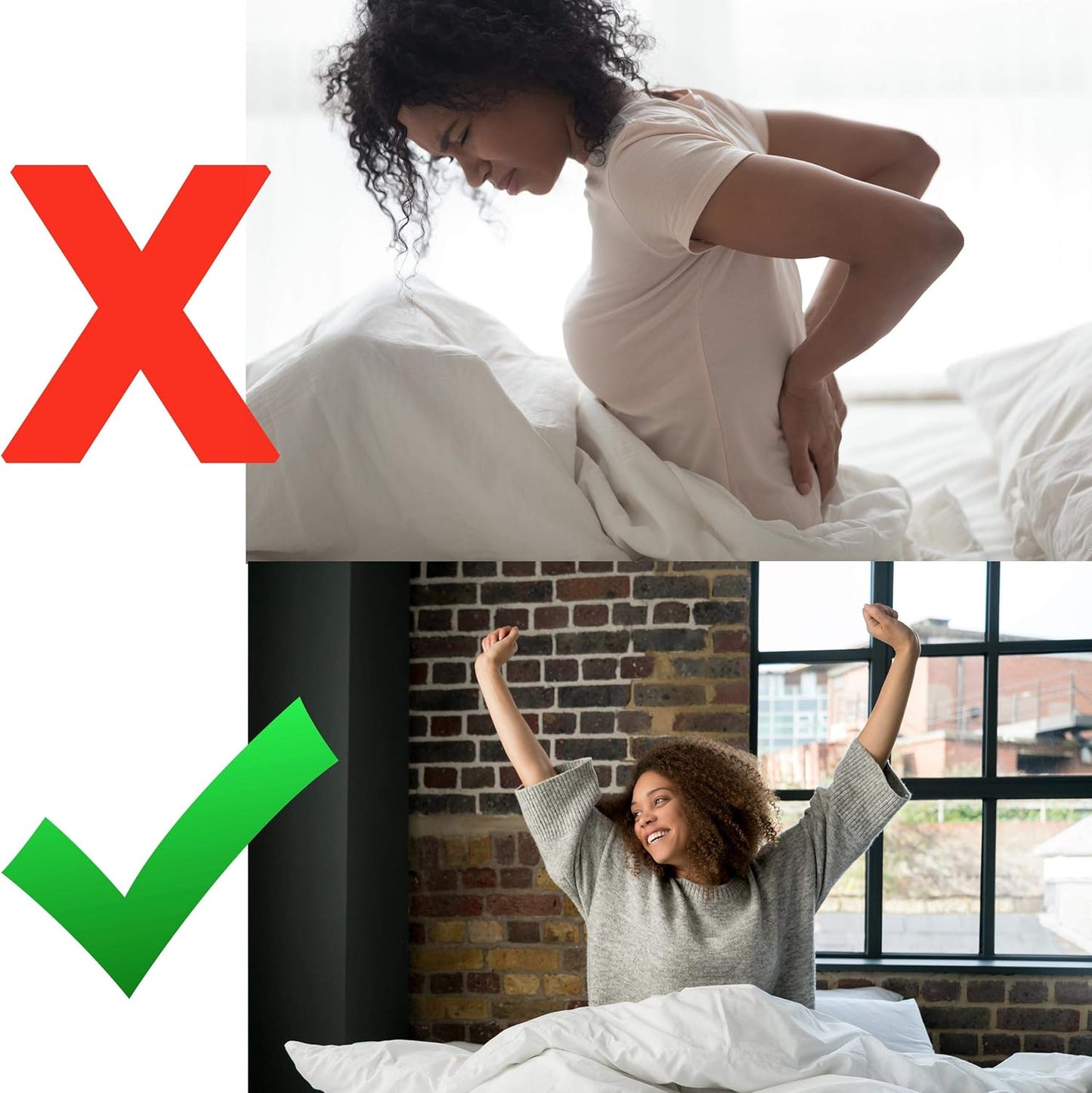 Curve Inserto de soporte para colchón medio suave para caídas de hasta 1