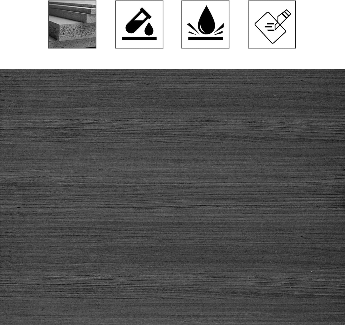 soges Mesa auxiliar, mesa auxiliar de madera gris junto al sofá, mesa auxiliar