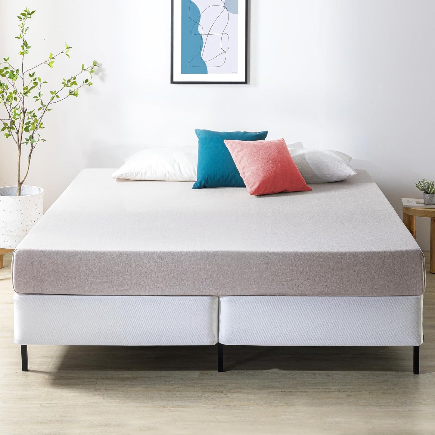 Somier y base de colchón plegables de Sleep Master, Acero
