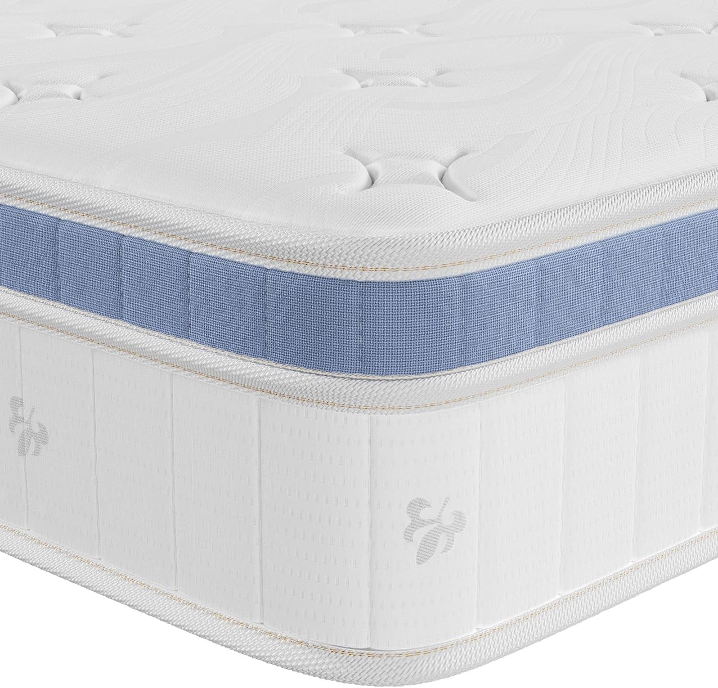 Colchón individual, colchón de tamaño individual de 8 pulgadas en una caja,