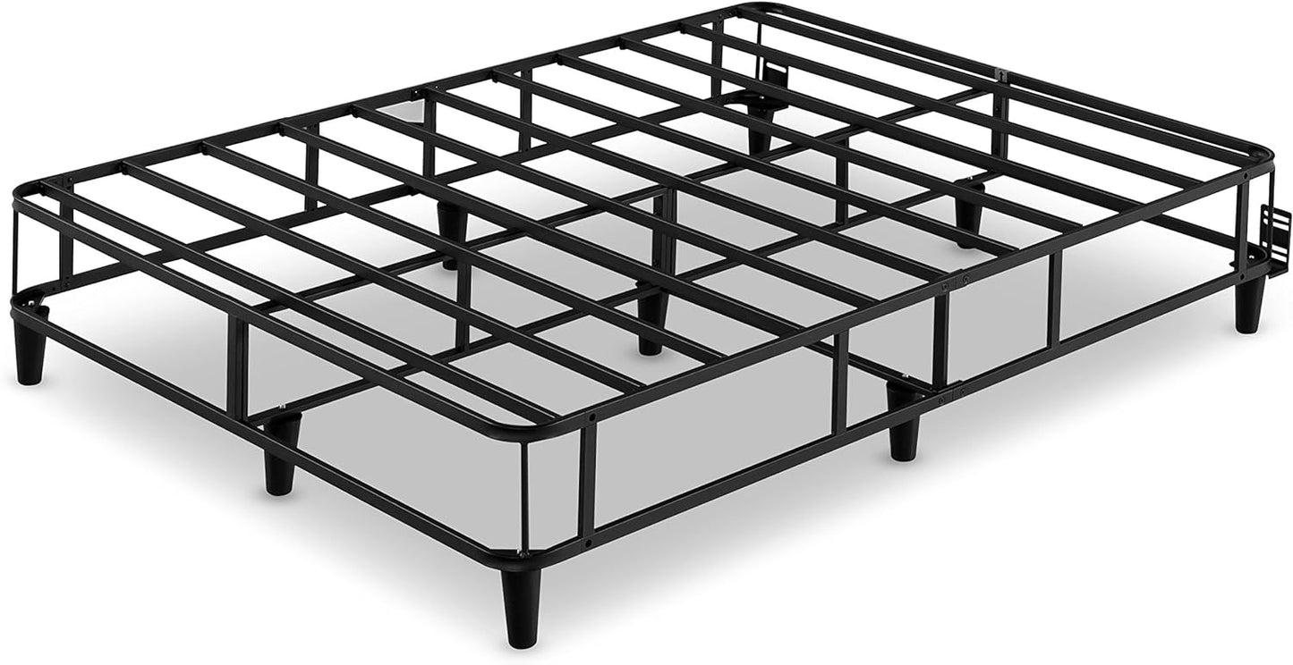 Zinus Base de colchón con resorte para cama individual, Acero