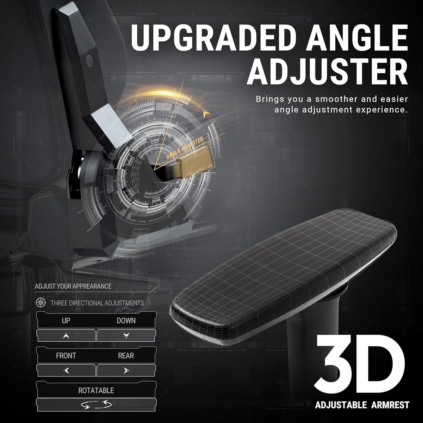 Silla de juegos Silla de juegos con reposapiés, silla ergonómica para juegos