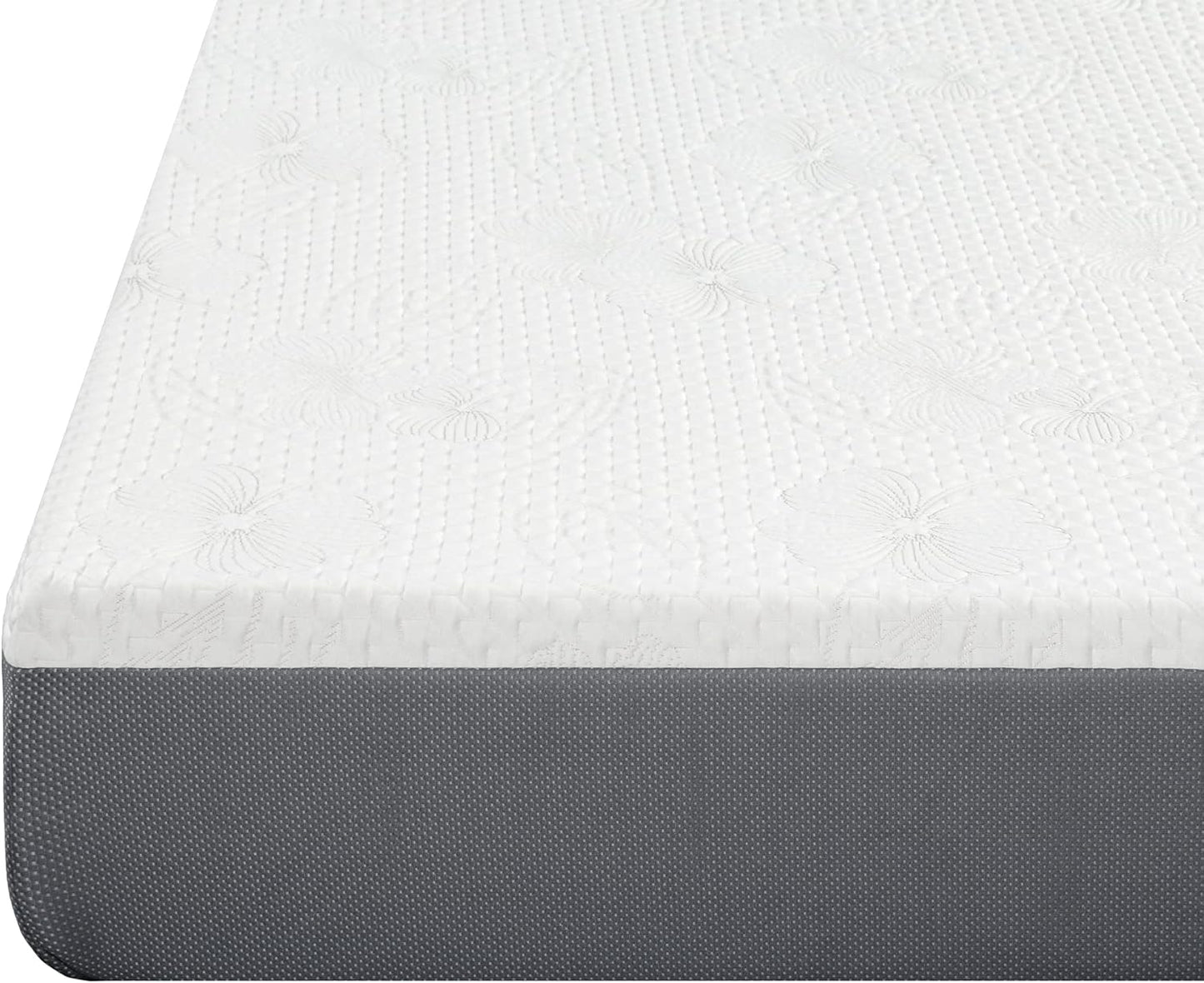 Colchón de espuma viscoelástica ventilado de 10 pulgadas, certificado
