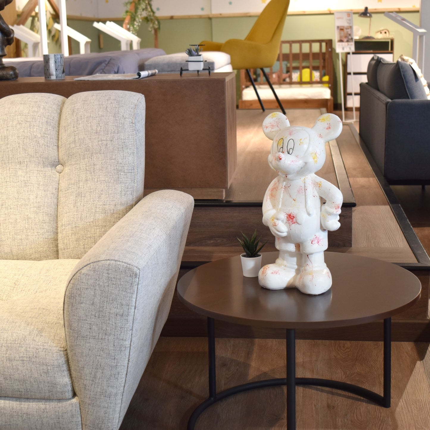 Porcelana Mickey Mouse Blanco