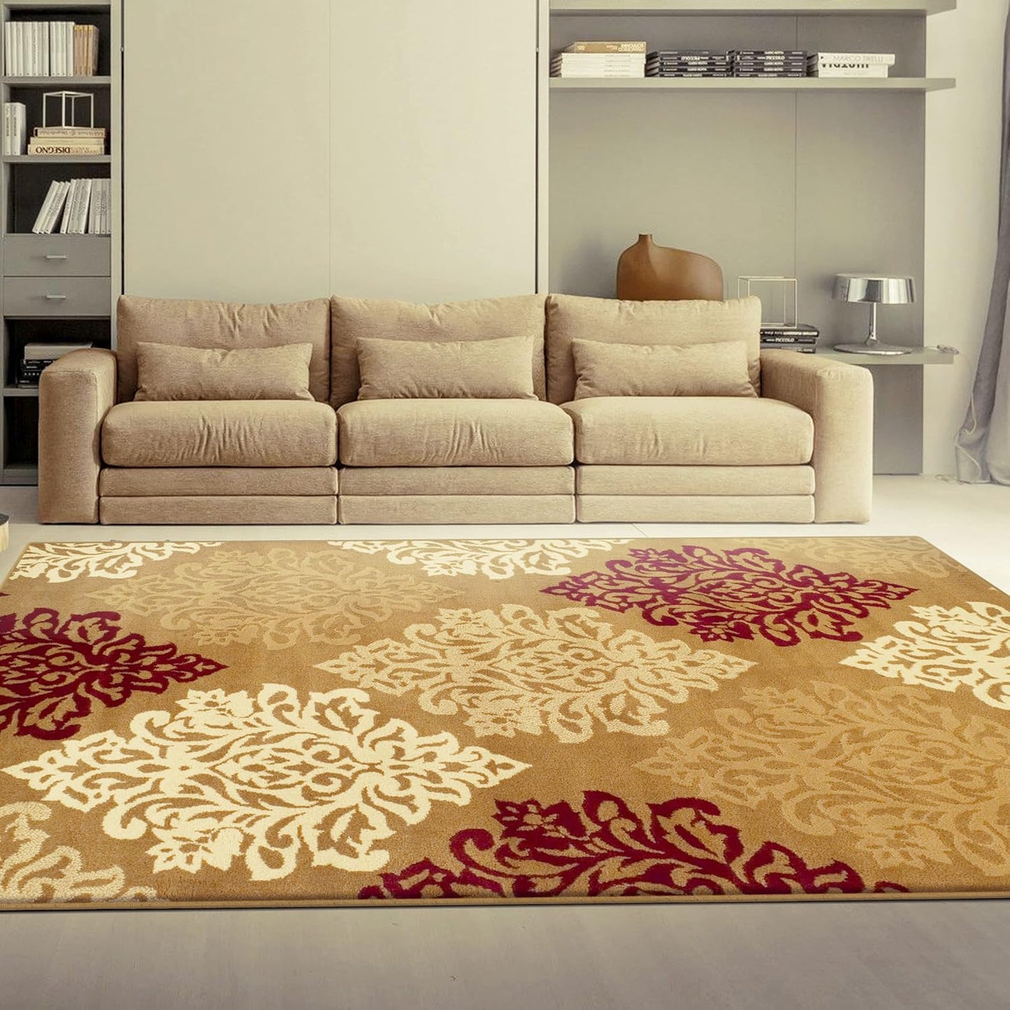 SUPERIOR 2.6x8RUG-DANVERS-BR 2'7" x 8', Marrón