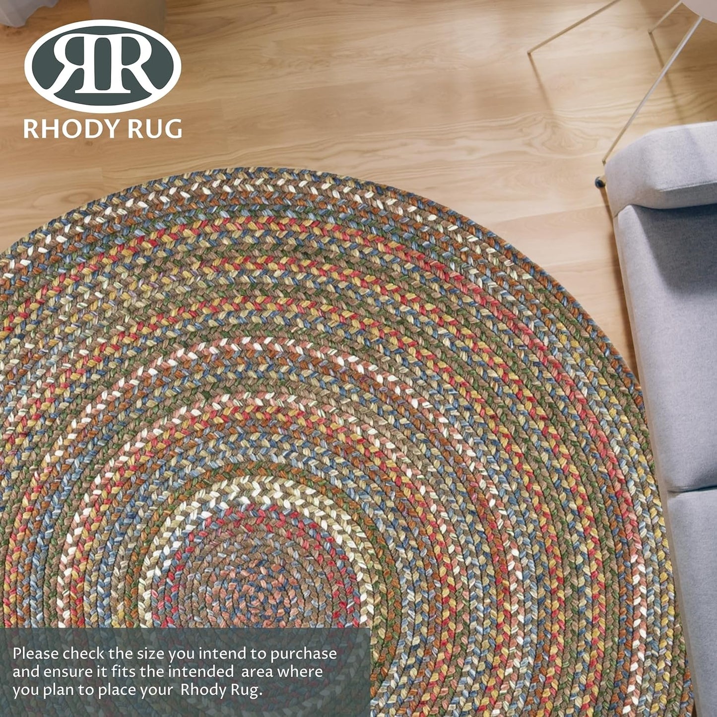 RRI Home Decor Chelsea Alfombra de área, 6 pies, color bronce