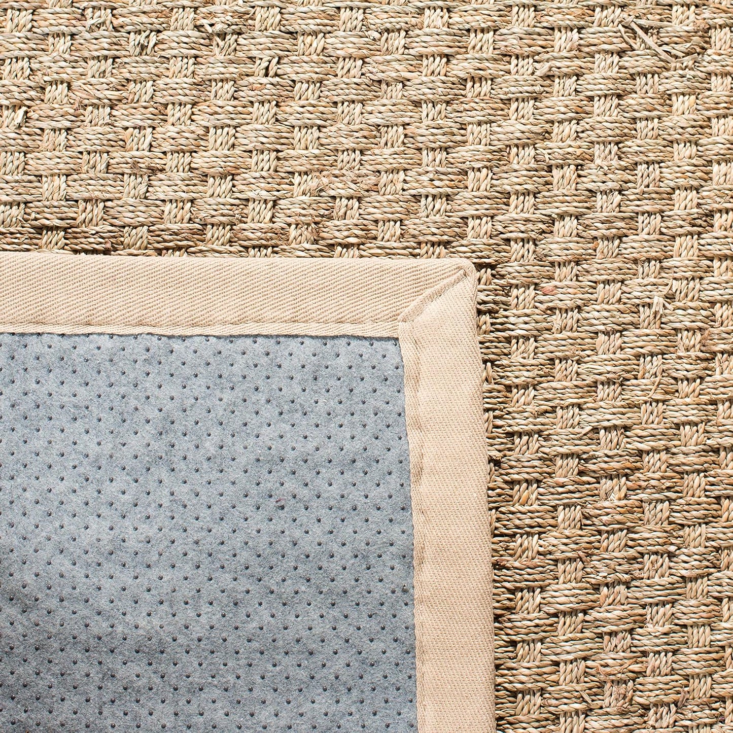 NF114A Natural Fiber Collection Alfombra de fibras naturales de patrón