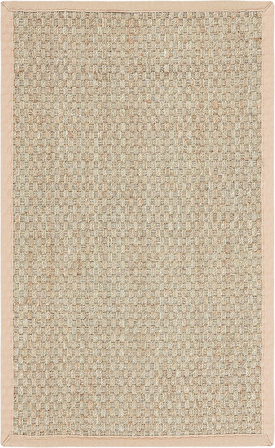 NF114A Natural Fiber Collection Alfombra de fibras naturales de patrón