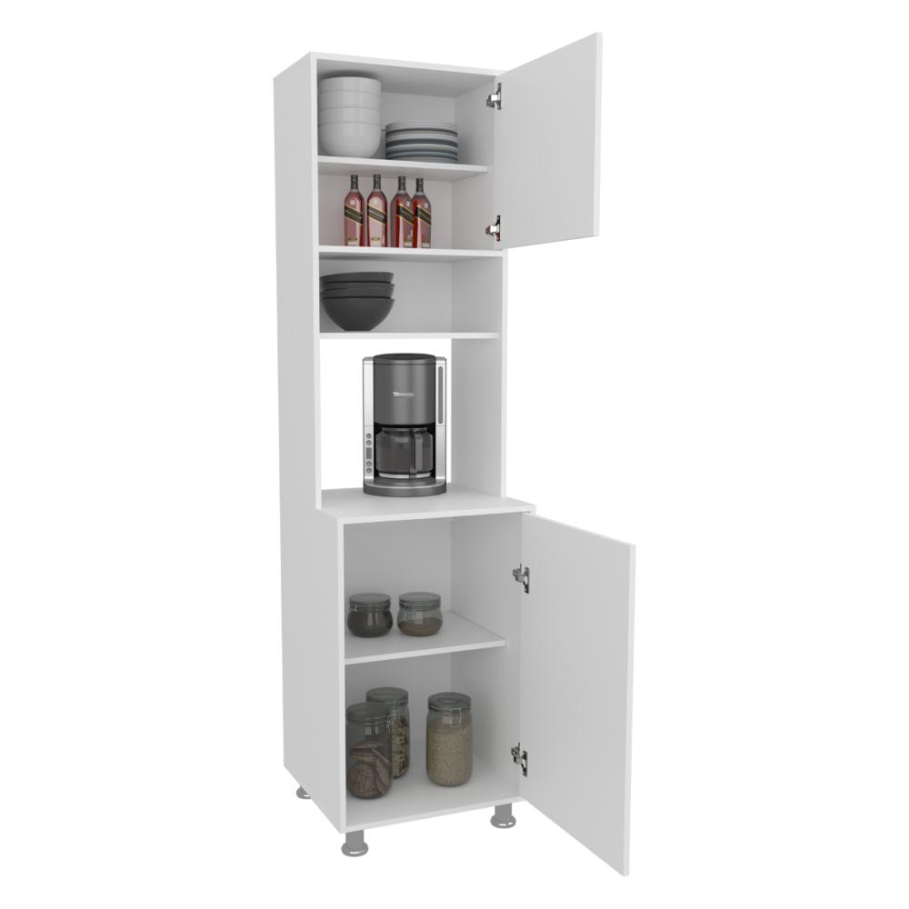 Alacena Antares, Blanco Kronos, con amplios espacios para almacenamiento ZF