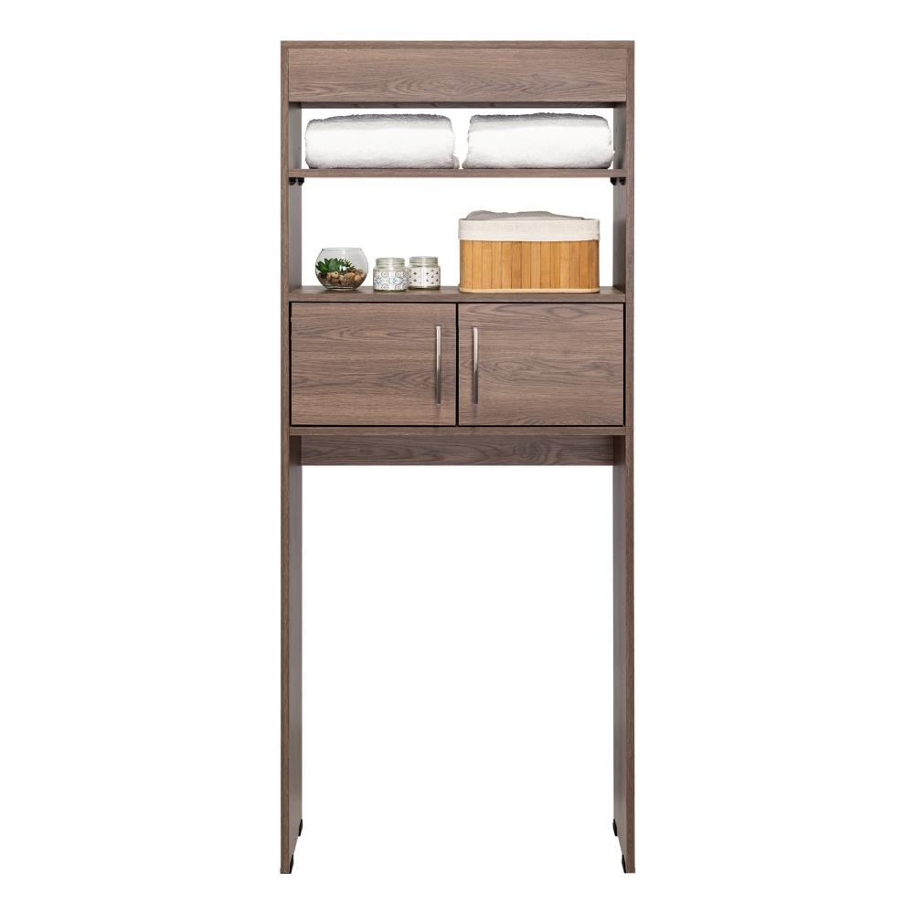 Gabinete de Baño Oporto, Nogal, Ahorrador de espacio