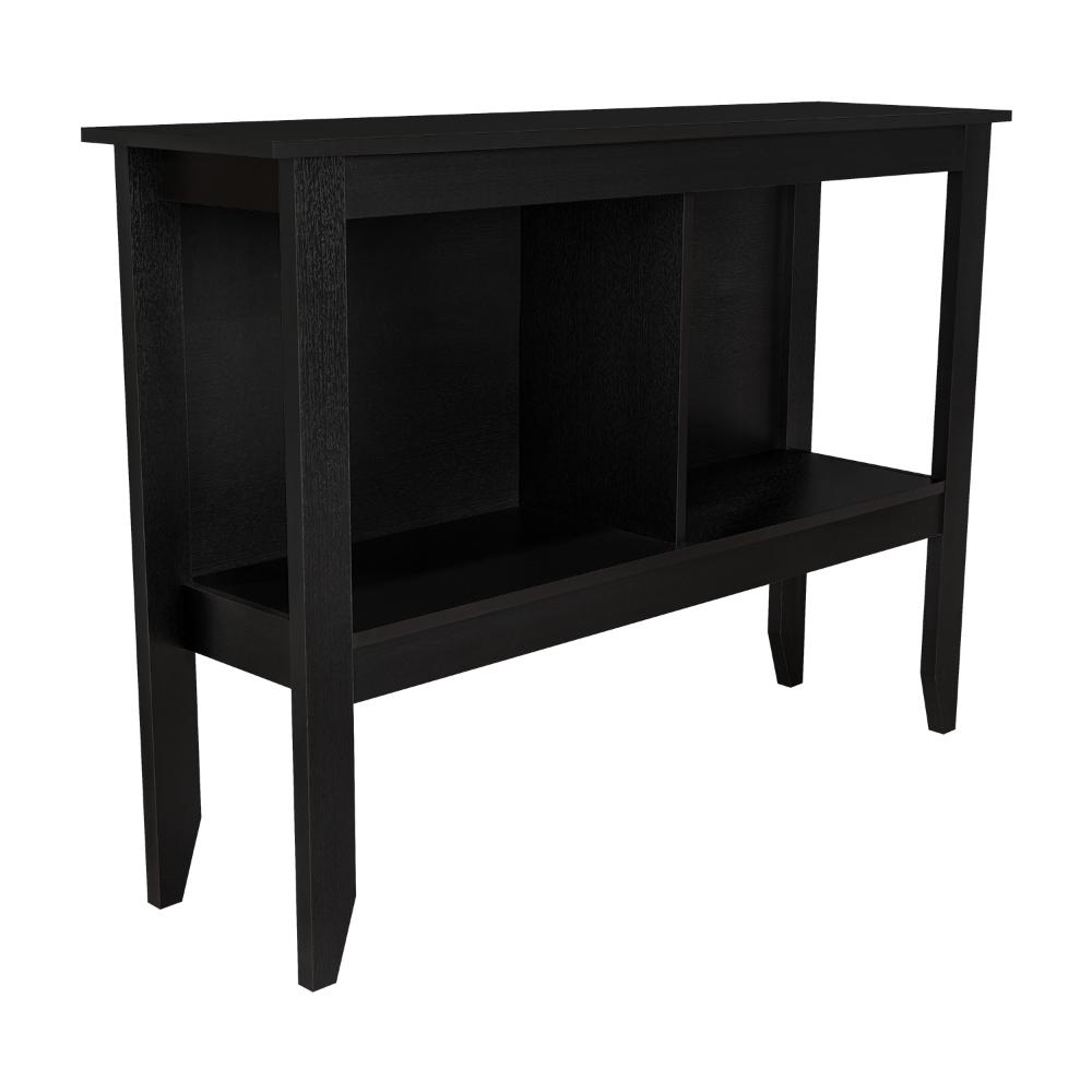 Mesa Auxiliar Sarume, Wengue, con un Entrepaño