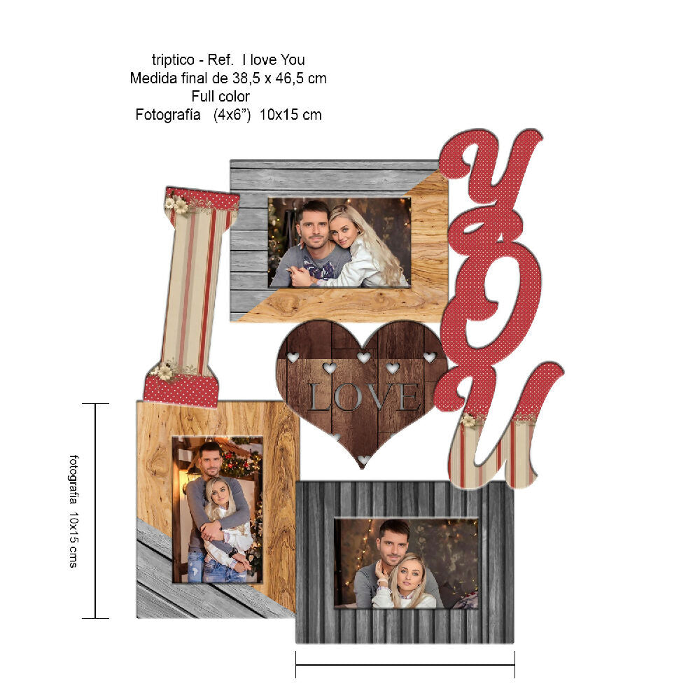 triptico Ref i love you ficha tecnica