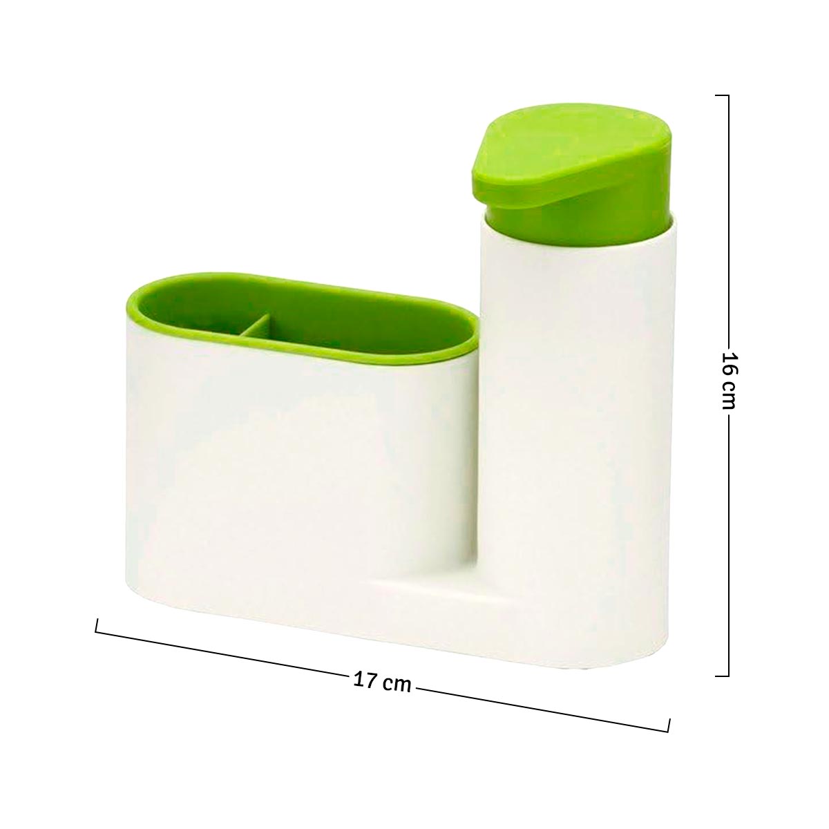 Dispensador De Jabón Soporte Esponja De Cocina Baño Multiusos MP-34
