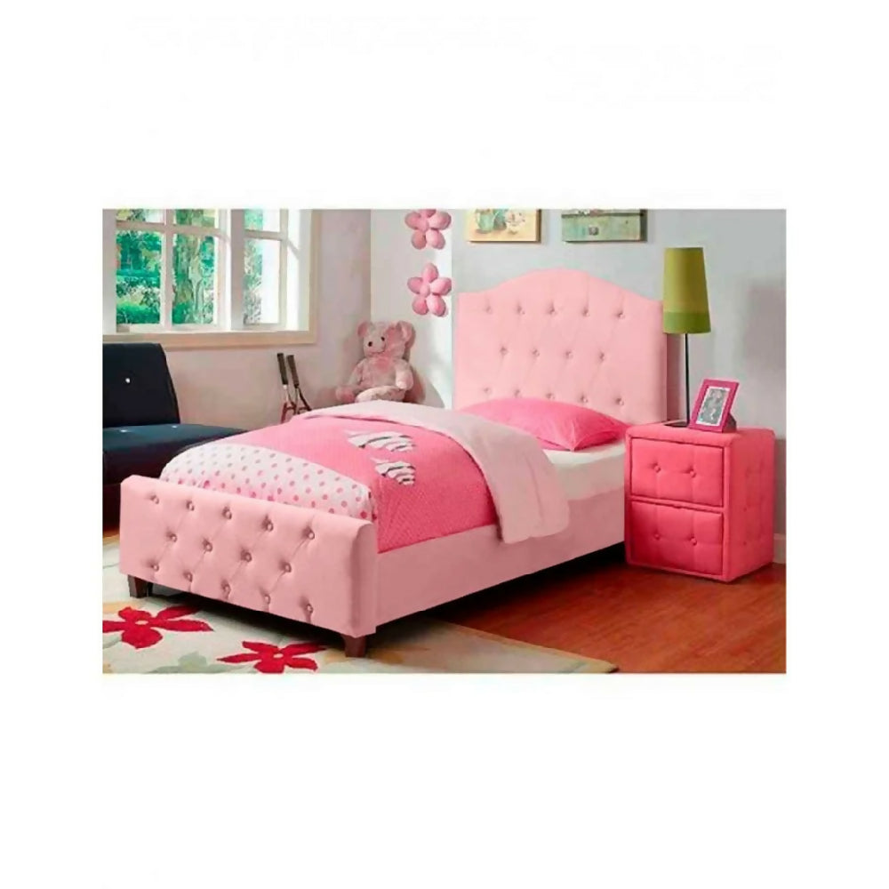 Combo de Lujo para Niñas, Base Cama, Cabecero mesa de noche