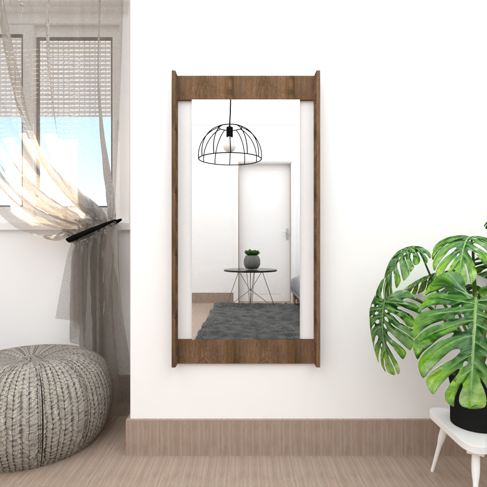 Espejo Scala Rectangular 140X60, Con Diseño Moderno