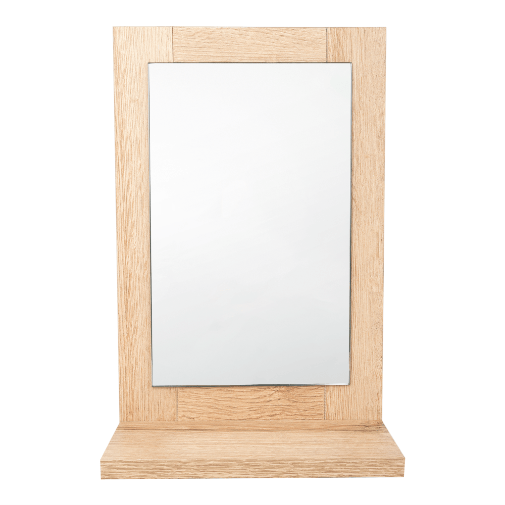 Espejo Rectangular Shaver, Gris, Diseño Moderno