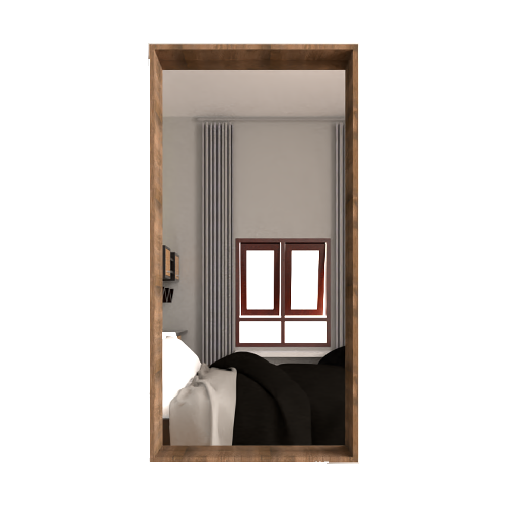 Espejo Trento Rectangular 140X60, Con Diseño Moderno