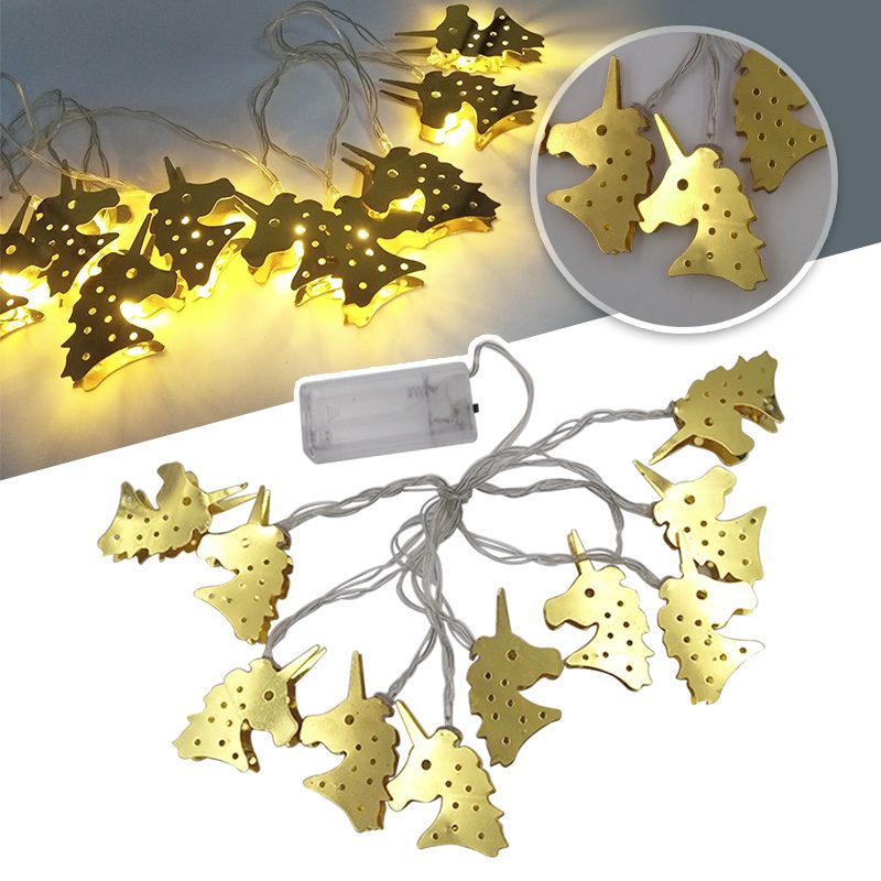 Extensión Unicornio Led X10 Luces 210cm Inalámbrica Guirnalda RF LXM13