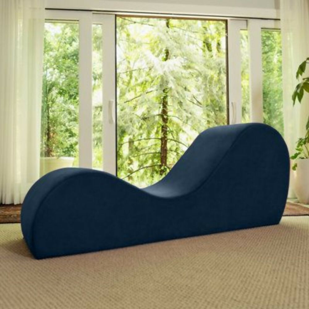 silla del amor azul