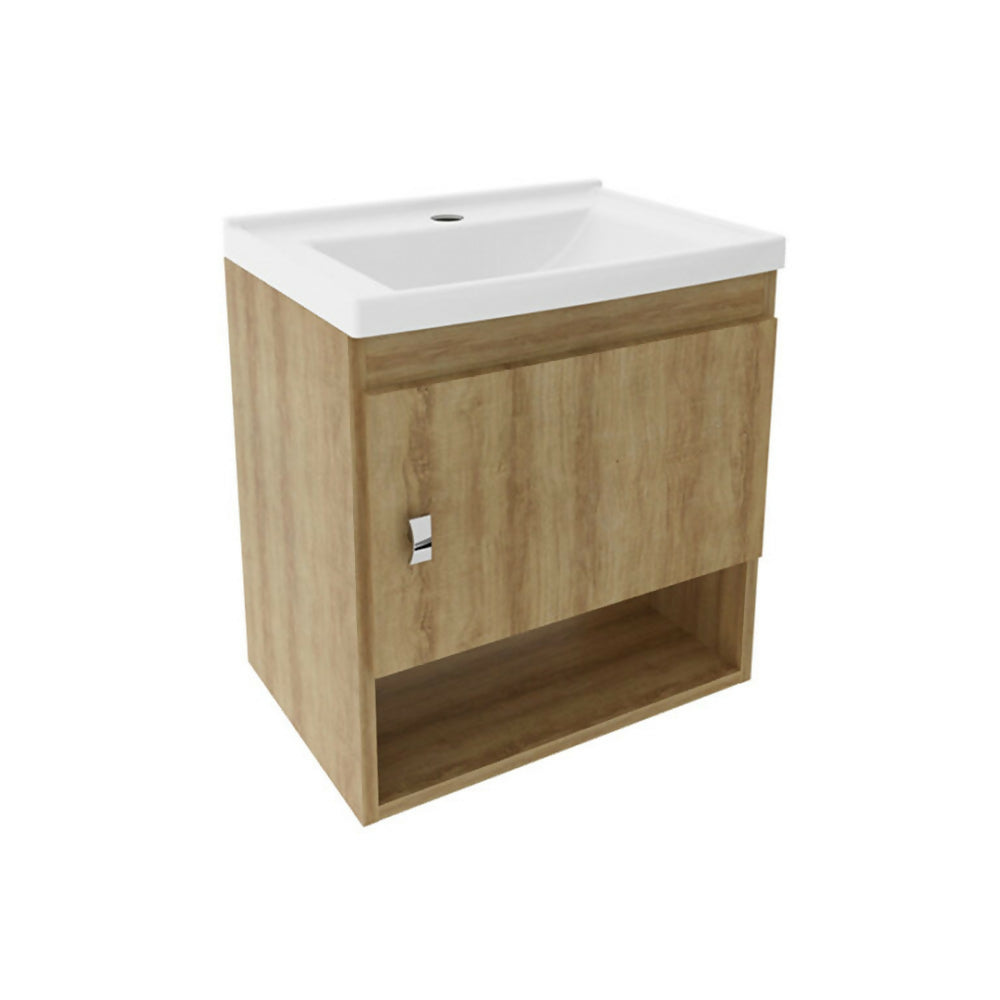MUEBLE DE BAÑO CON LAVAMANOS LINZ ALMENDRA - 2