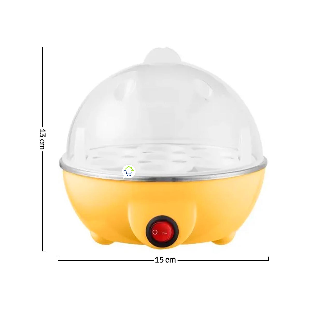 Hervidor De Huevos Eléctrico Cocina Al Vapor Hasta 7 Huevos HH02-EHM