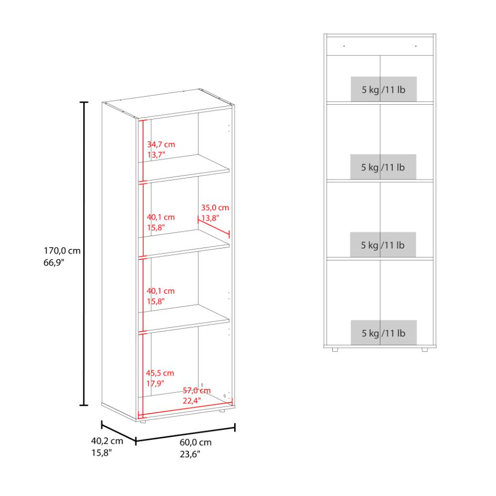 Closet Beico II, Wengue, con tres Puertas Abatibles y tres entrepaños