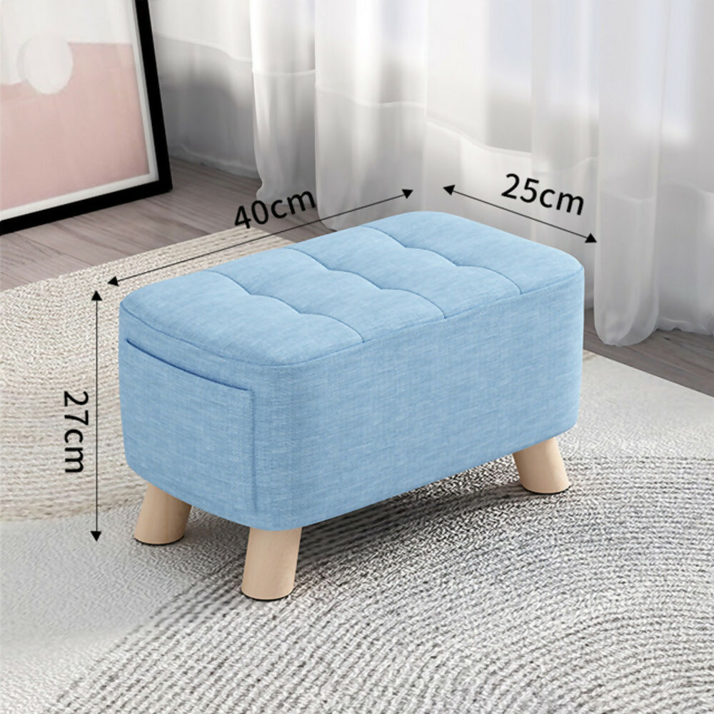 posa pie rectangular con bolsill