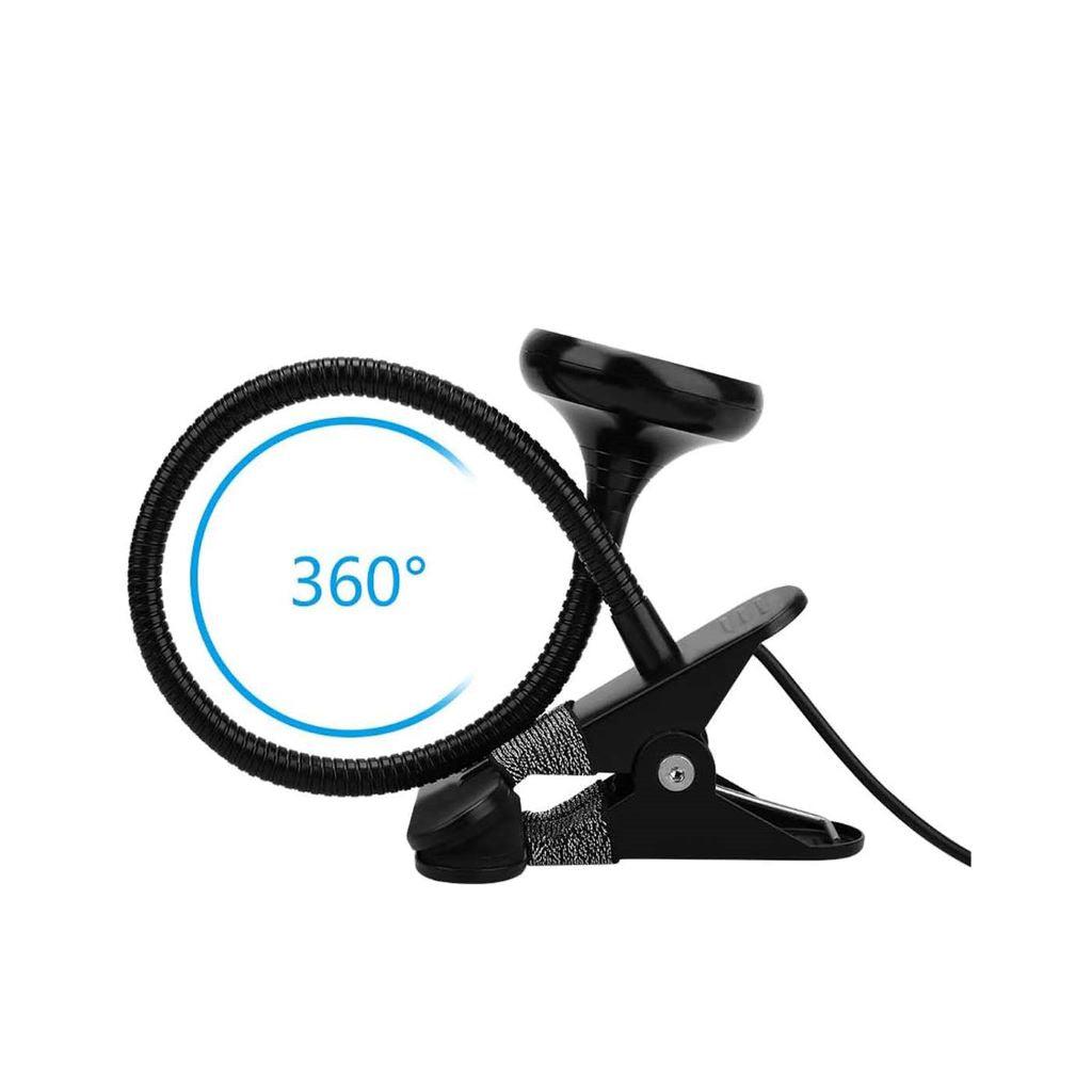 Lámpara de Mesa Led Dava, Negro