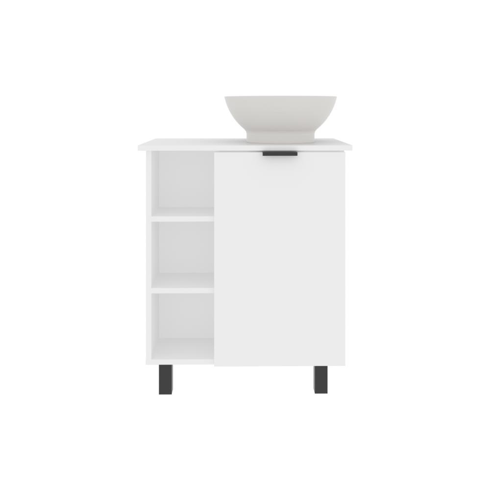 Mueble Para Lavamanos Alegra, Blanco Duqueza, Incluye Lavamanos Vessel Sabina ZF
