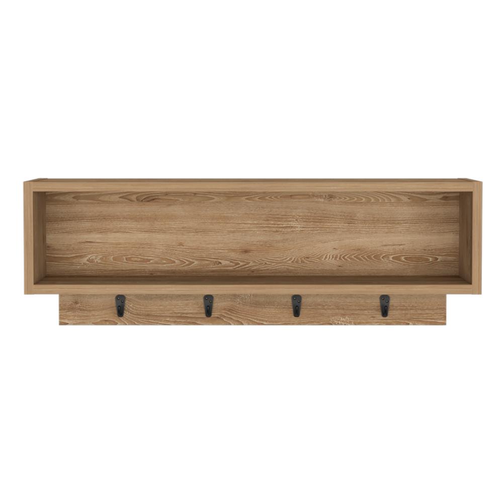 Estante Auxiliar de Cocina Moonti, Miel, con espacio para guardar objetos de cocina