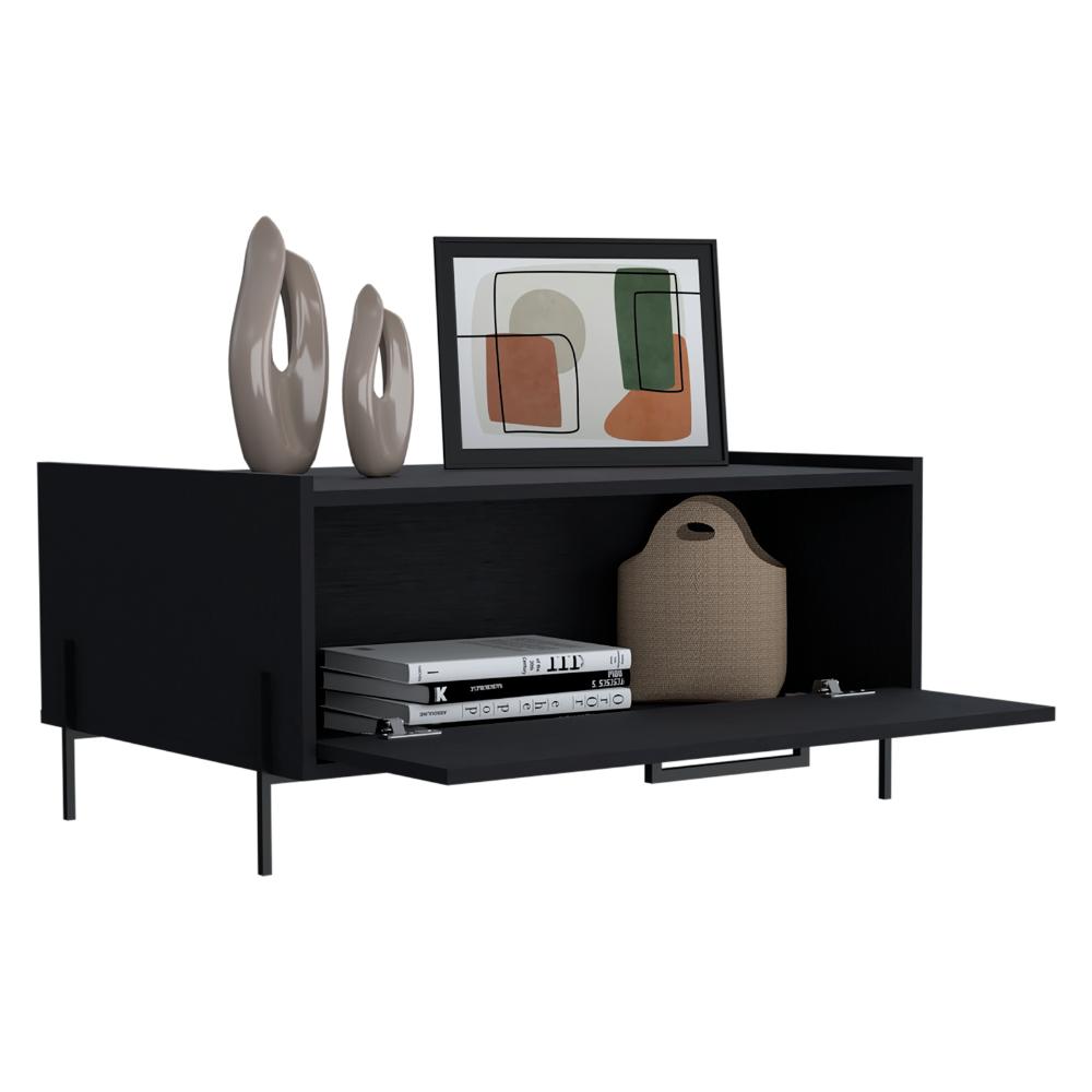 Mesa de Centro Sharon, Wengue, con Un Cajon y Amplio Espacio ZF