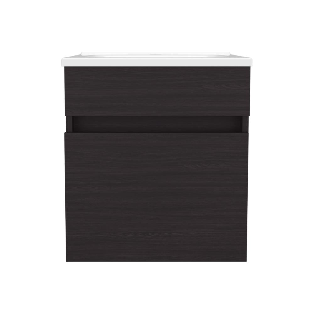 Mueble para Lavamanos Primax, Wengue, con Espacio Para Ubicar Objetos de Aseo ZF