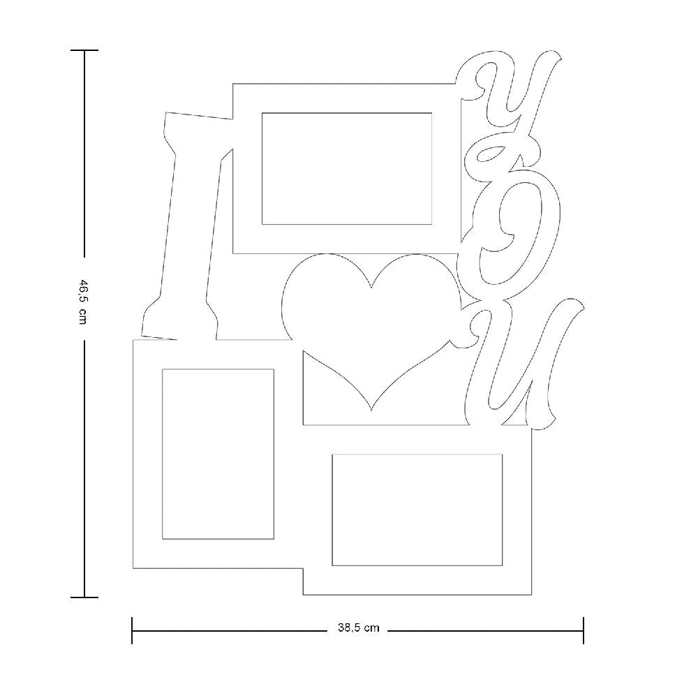 triptico Ref i love you cotas lineas