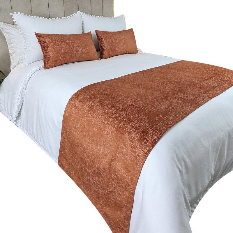 Piecero De Cama Mokawa Bronce Queen