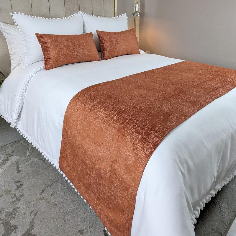 Piecero De Cama Mokawa Bronce Queen