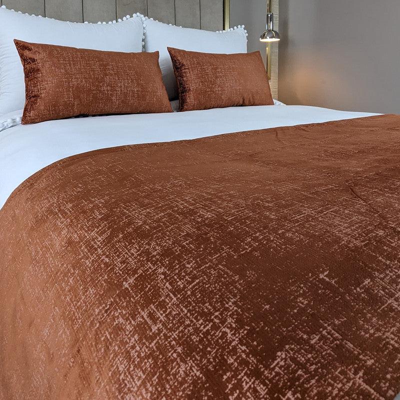 Piecero De Cama Mokawa Bronce Queen
