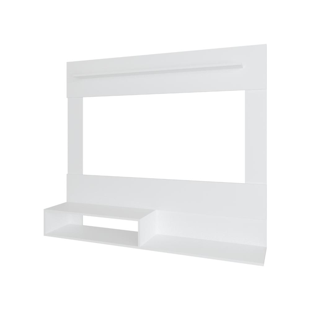 Panel de Tv Ascher, Blanco, con Espacio Para Televisor de Hasta 55 Pulgadas ZF