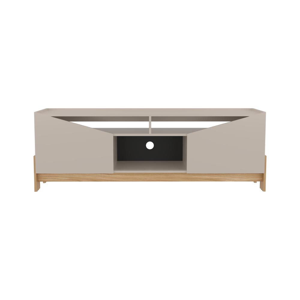Mesa para TV Holanda, Fresno Europeo y Capri, para televisor máximo 70"