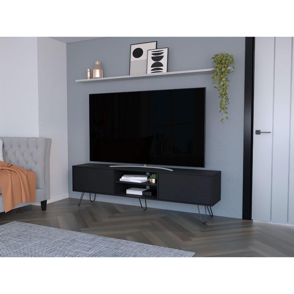 Mesa Para Tv Lara, Wengue, Para Televisor de 70 Pulgadas ZF