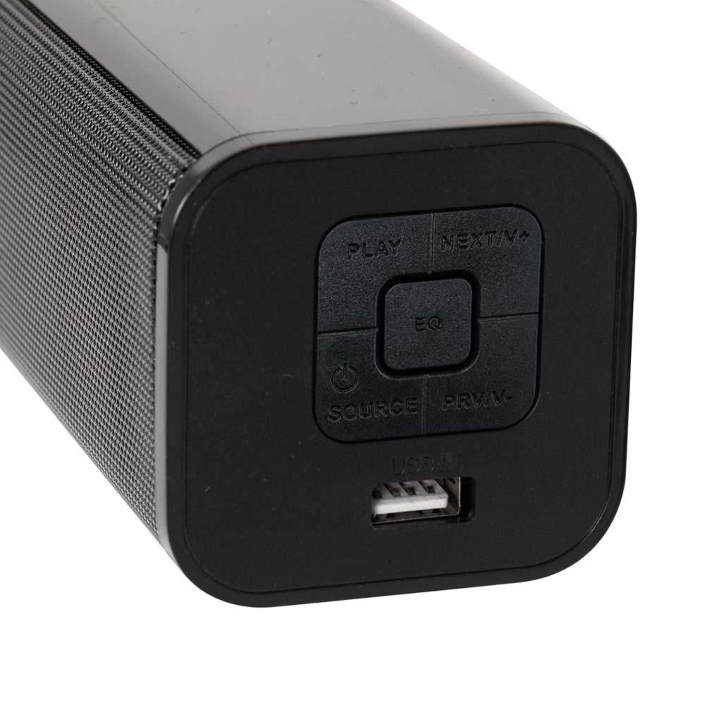 Barra de sonido Bluetooth SB20 Challenger, Color Negro