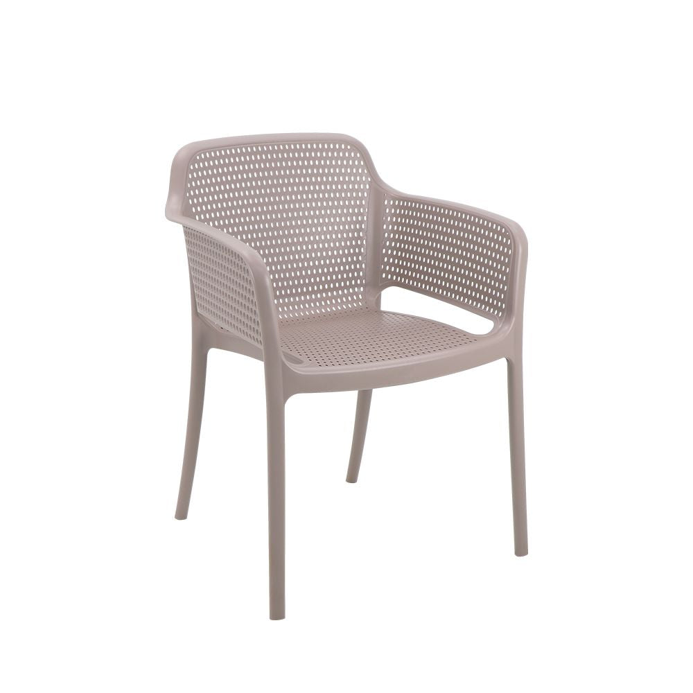 Silla con Brazos Gabriela, Taupe