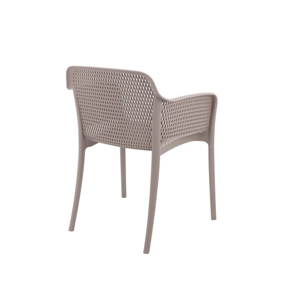 Silla con Brazos Gabriela, Taupe