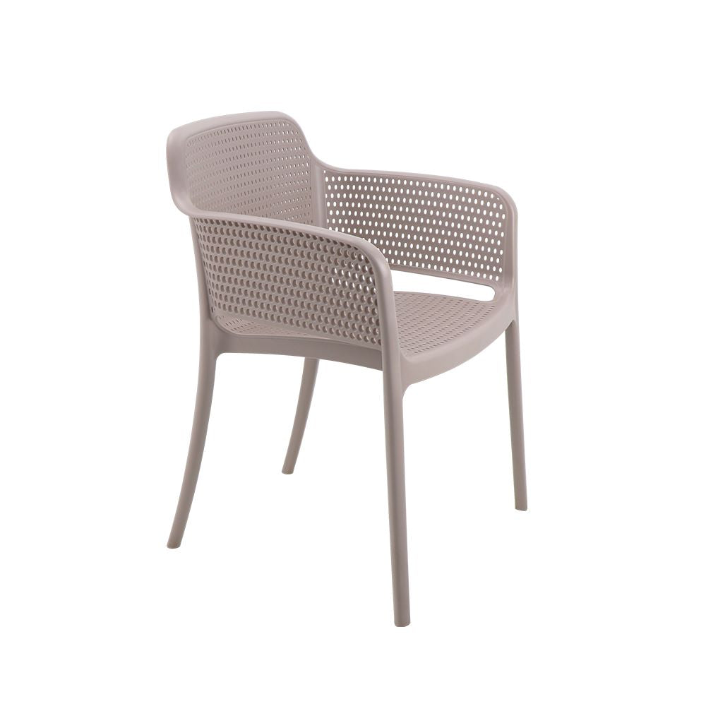 Silla con Brazos Gabriela, Taupe